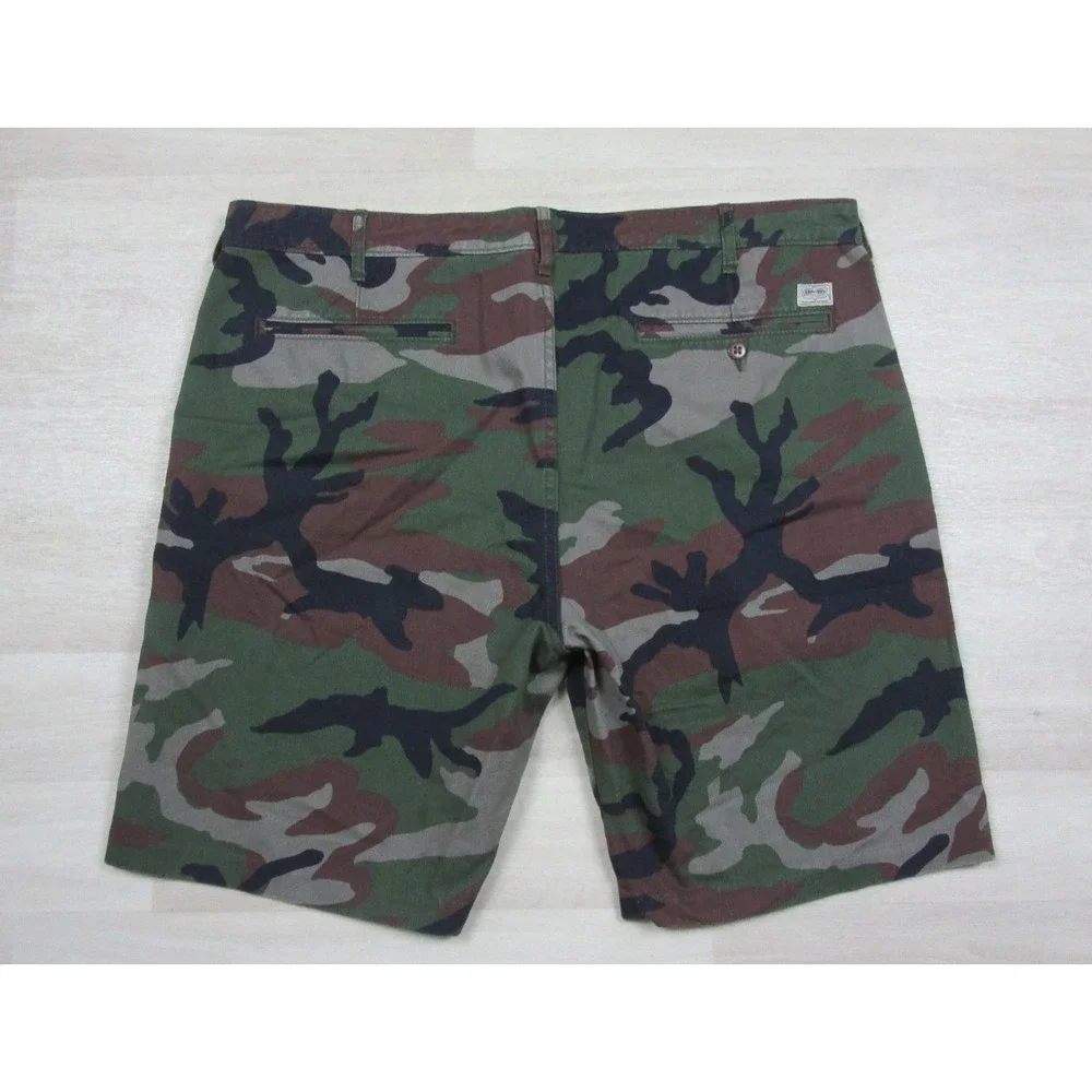 Denim & Supply Ralph Lauren Camo Chino Shorts Men's (40) Military Paratrooper